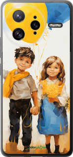 Силиконовый чехол Дети с шариками для Xiaomi Redmi K80 Pro - 5659u-4145 изображение 