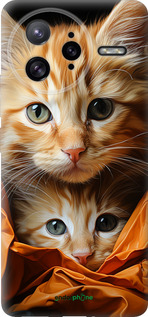 Силиконовый чехол Котики 2 для Xiaomi Redmi K80 Pro - 5664u-4145 изображение 
