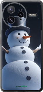 Силиконовый чехол Снеговик для Xiaomi Redmi K80 Pro - 5826u-4145 изображение 