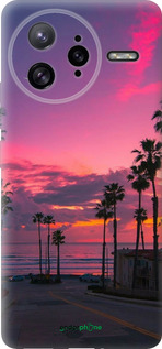 Силиконовый чехол Пальмы для Xiaomi Poco F7 Ultra - 5873u-4086 изображение 