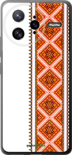 Силиконовый чехол Вышиванка 25 для Xiaomi Redmi K80 Pro - 593u-4145 изображение 