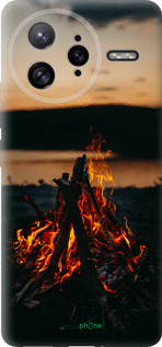Силиконовый чехол Огонь для Xiaomi Poco F7 Ultra - 6021u-4086 изображение 