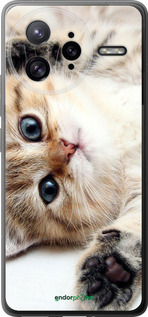 Силиконовый чехол Котик для Xiaomi Poco F7 Ultra - 6024u-4086 изображение 