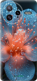 Силиконовый чехол Роса на цветке для Xiaomi Poco F7 Ultra - 6039u-4086 изображение 