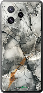 Силиконовый чехол Серый мрамор для Xiaomi Redmi K80 Pro - 6041u-4145 изображение 