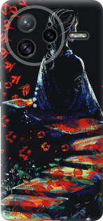 Силиконовый чехол Мечтательная девушка для Xiaomi Poco F7 Ultra - 6042u-4086 изображение 