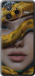 Силиконовый чехол Объятия змеи для Xiaomi Redmi K80 Pro - 6081u-4145 изображение 