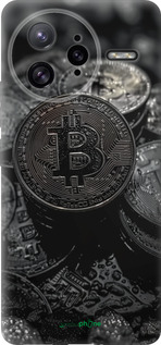 Силиконовый чехол Black Bitcoin для Xiaomi Poco F7 Ultra - 6090u-4086 изображение 