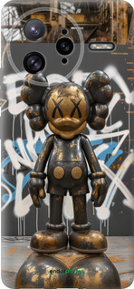 Силиконовый чехол Bronze kaws v3 для Xiaomi Poco F7 Ultra - 6099u-4086 изображение 