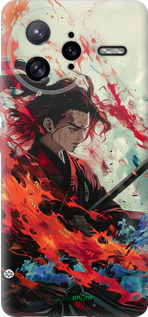 Силиконовый чехол Битва стихий для Xiaomi Redmi K80 Pro - 6110u-4145 изображение 