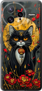 Силиконовый чехол China Cat для Xiaomi Redmi K80 Pro - 6134u-4145 изображение 