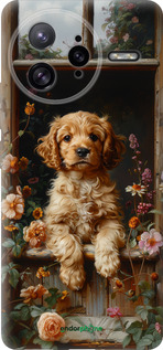 Силиконовый чехол Щенок cocker spaniel для Xiaomi Redmi K80 Pro - 6136u-4145 изображение 