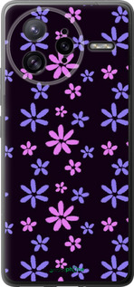 Силиконовый чехол с  цветами для Xiaomi Redmi K80 Pro - 6258u-4145 изображение 