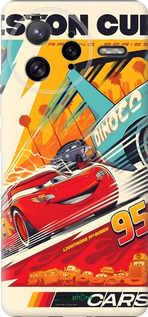 Силиконовый чехол Тачки для Xiaomi Redmi K80 Pro - 6288u-4145 изображение 