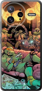 Силиконовый чехол Черепашки нинзя для Xiaomi Redmi K80 Pro - 6346u-4145 изображение 