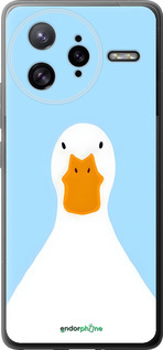 Силиконовый чехол Гусь для Xiaomi Poco F7 Ultra - 6350u-4086 изображение 