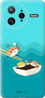 Силиконовый чехол Суши для Xiaomi Poco F7 Ultra - 6354u-4086 изображение 