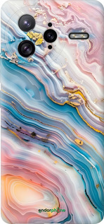Силіконовий чехол Мрамор красивый для Xiaomi Poco F7 Ultra - 6376u-4086 изображение 