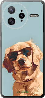 Силиконовый чехол Пес в очках для Xiaomi Poco F7 Ultra - 6381u-4086 изображение 