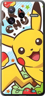 Силіконовий чехол Пикачу 2 для Xiaomi Poco F7 Ultra - 6391u-4086 изображение 