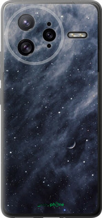 Силиконовый чехол Голубые облака, Голубая луна для Xiaomi Poco F7 Ultra - 6398u-4086 изображение 