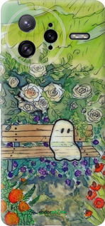 Силиконовый чехол Грустное привидение для Xiaomi Poco F7 Ultra - 6403u-4086 изображение 