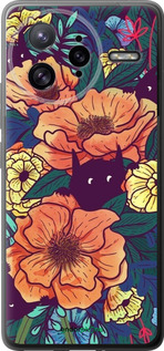 Силиконовый чехол С изображением полевых цветов для Xiaomi Poco F7 Ultra - 6419u-4086 изображение 