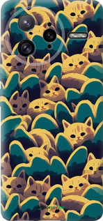 Силиконовый чехол С изображением кошек для Xiaomi Redmi K80 Pro - 6429u-4145 изображение 