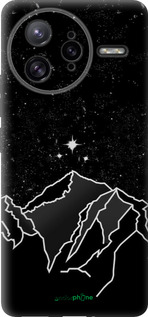 Силиконовый чехол Минималистический горный пейзаж для Xiaomi Redmi K80 Pro - 6438u-4145 изображение 