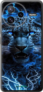 Силіконовий чехол Крижаний леопард для Xiaomi Poco F7 Ultra - 6460u-4086 изображение 