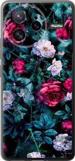 Силиконовый чехол Сад и розы для Xiaomi Redmi K80 Pro - 6483u-4145 изображение 