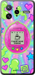 Силиконовый чехол 'Y2K Aesthetic Retro Pet: Годуй мене кавою' для Xiaomi Poco F7 Ultra изображение 3