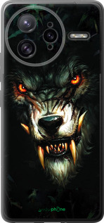 Силиконовый чехол Дьявольский волк для Xiaomi Redmi K80 Pro - 833u-4145 изображение 
