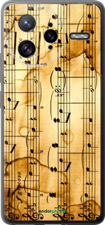 Силіконовий чехол Ноти для Xiaomi Redmi K80 Pro - 905u-4145 изображение 