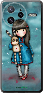 Силиконовый чехол Девочка с зайчиком для Xiaomi Redmi K80 Pro - 915u-4145 изображение 