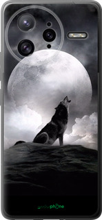 Силиконовый чехол Воющий волк для Xiaomi Poco F7 Ultra - 934u-4086 изображение 