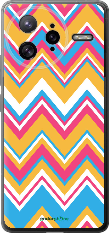 Силиконовый чехол Шеврон v2 для Xiaomi Poco F7 Ultra - 1057u-4086 изображение 