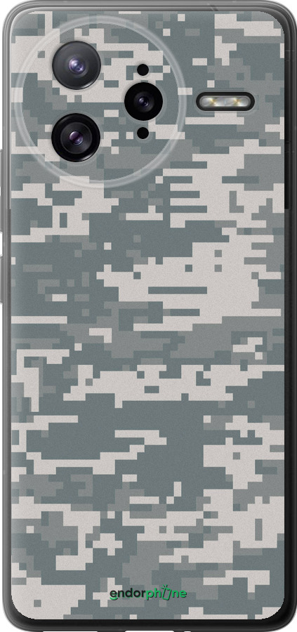 Силиконовый чехол Камуфляж для Xiaomi Poco F7 Ultra - 1085u-4086 изображение 