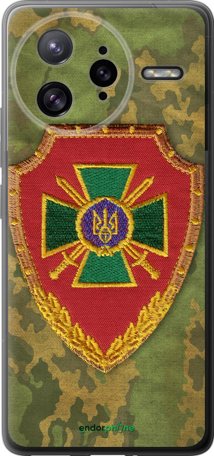 Силиконовый чехол Пограничная служба Украины для Xiaomi Redmi K80 Pro - 1091u-4145 изображение 
