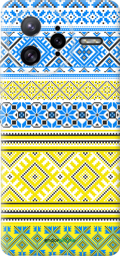 Силиконовый чехол Вышиванка 40 для Xiaomi Poco F7 Ultra - 1174u-4086 изображение 