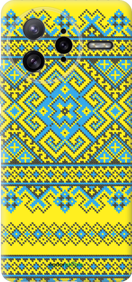 Силиконовый чехол Вышиванка 41 для Xiaomi Poco F7 Ultra - 1175u-4086 изображение 