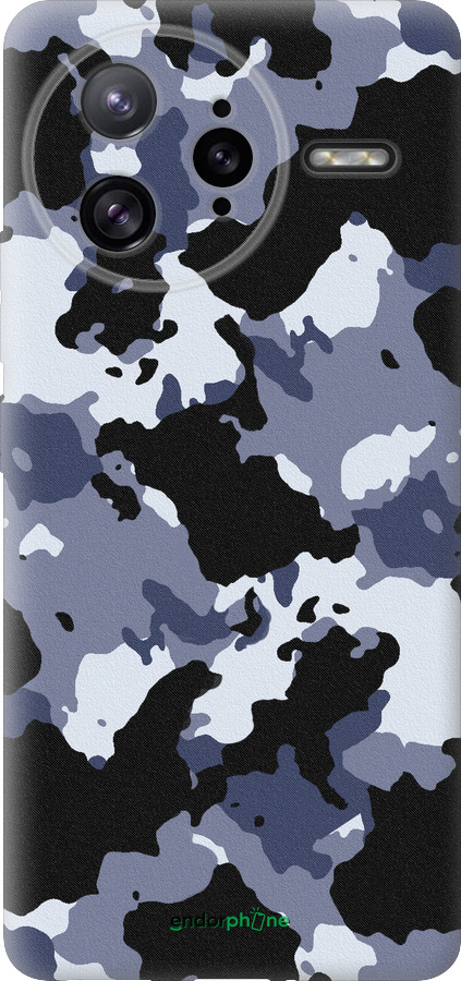 Силиконовый чехол Камуфляж v4 для Xiaomi Redmi K80 Pro - 1182u-4145 изображение 