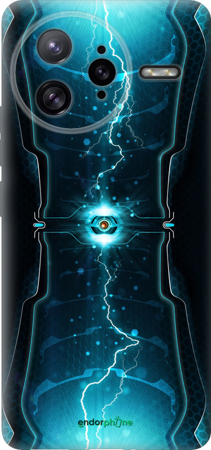 Силіконовий чехол Блискавки в циліндрі для Xiaomi Redmi K80 Pro - 120u-4145 изображение 