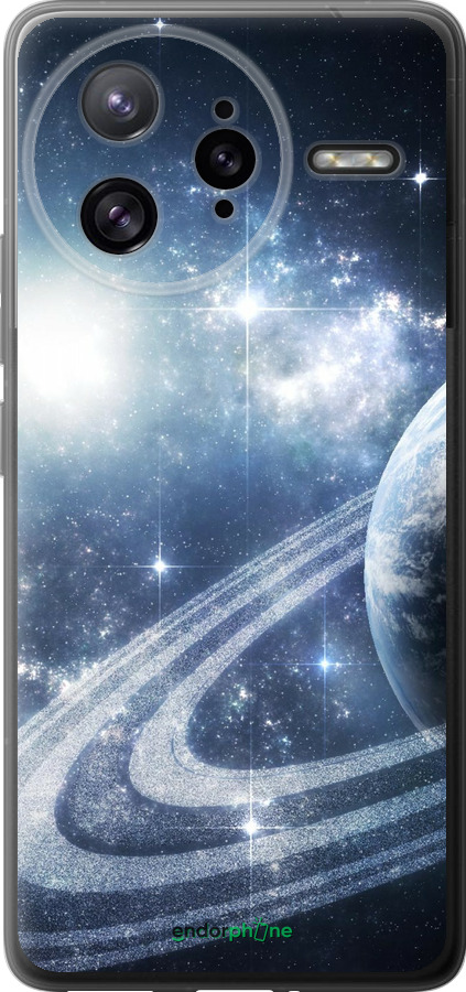 Силіконовий чехол Кільця Сатурна для Xiaomi Redmi K80 Pro - 173u-4145 изображение 