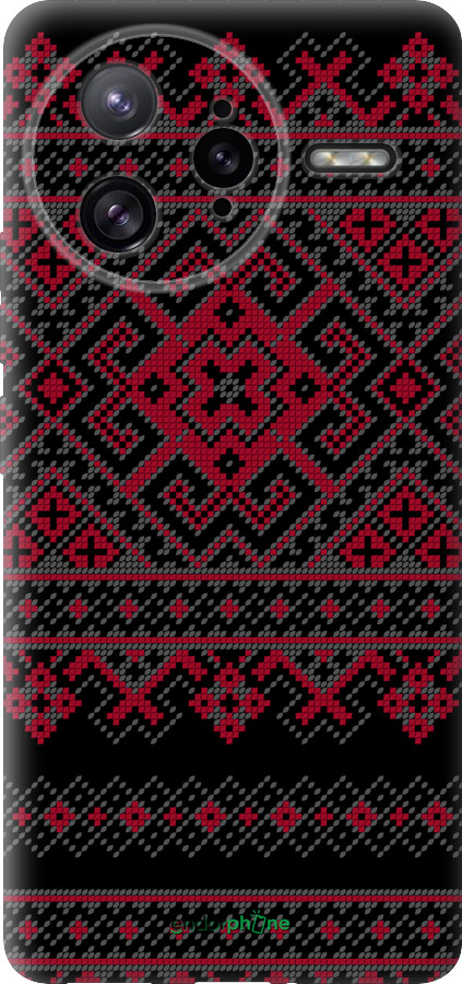 Силиконовый чехол Вышиванка 52 для Xiaomi Poco F7 Ultra - 1763u-4086 изображение 