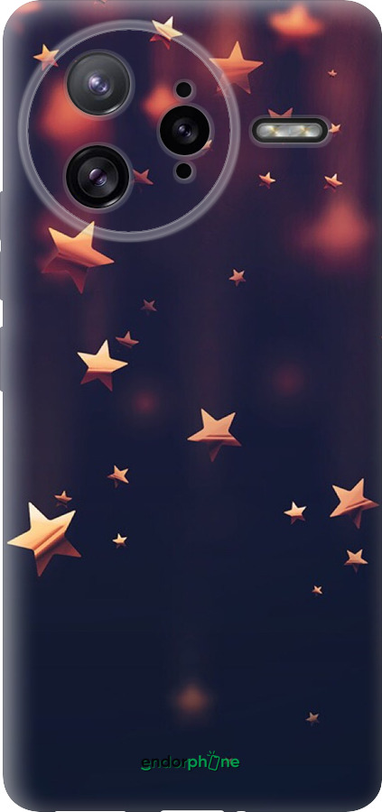 Силіконовий чехол Падаючі зірки для Xiaomi Redmi K80 Pro - 3974u-4145 изображение 