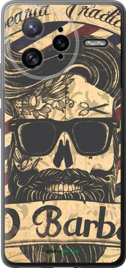 Силиконовый чехол Barber Shop для Xiaomi Redmi K80 Pro - 4097u-4145 изображение 