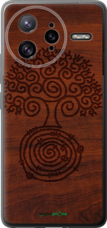 Силиконовый чехол Узор дерева для Xiaomi Poco F7 Ultra - 4119u-4086 изображение 