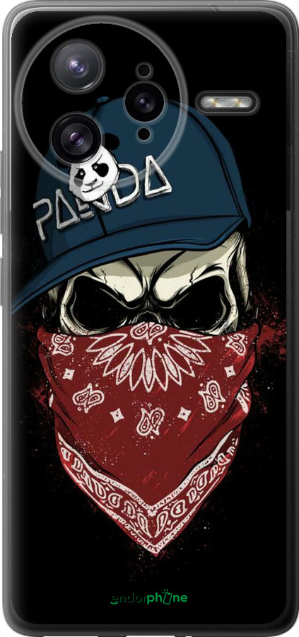 Силиконовый чехол Череп в кепке для Xiaomi Redmi K80 Pro - 4127u-4145 изображение 