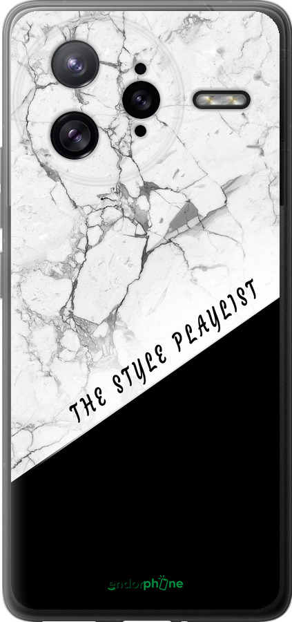 Силиконовый чехол The style playlist для Xiaomi Poco F7 Ultra - 4308u-4086 изображение 